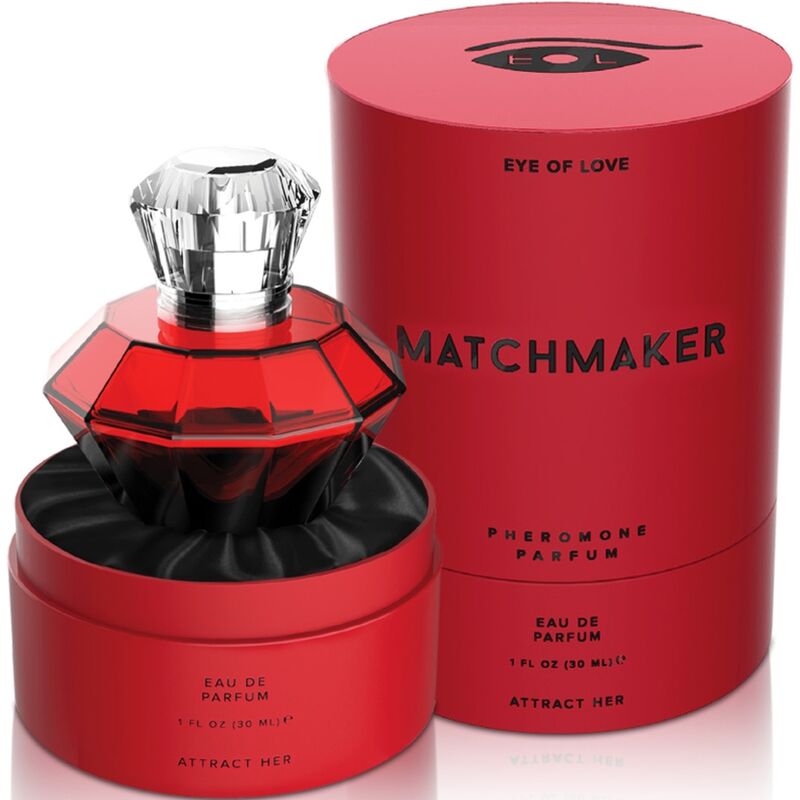 OLHO DE AMOR - MATCHMAKER RED DIAMOND LGBTQ PERFUME FEROMONES PARA ELA 30 ML - Sexshoptuga  Sexshoptuga 