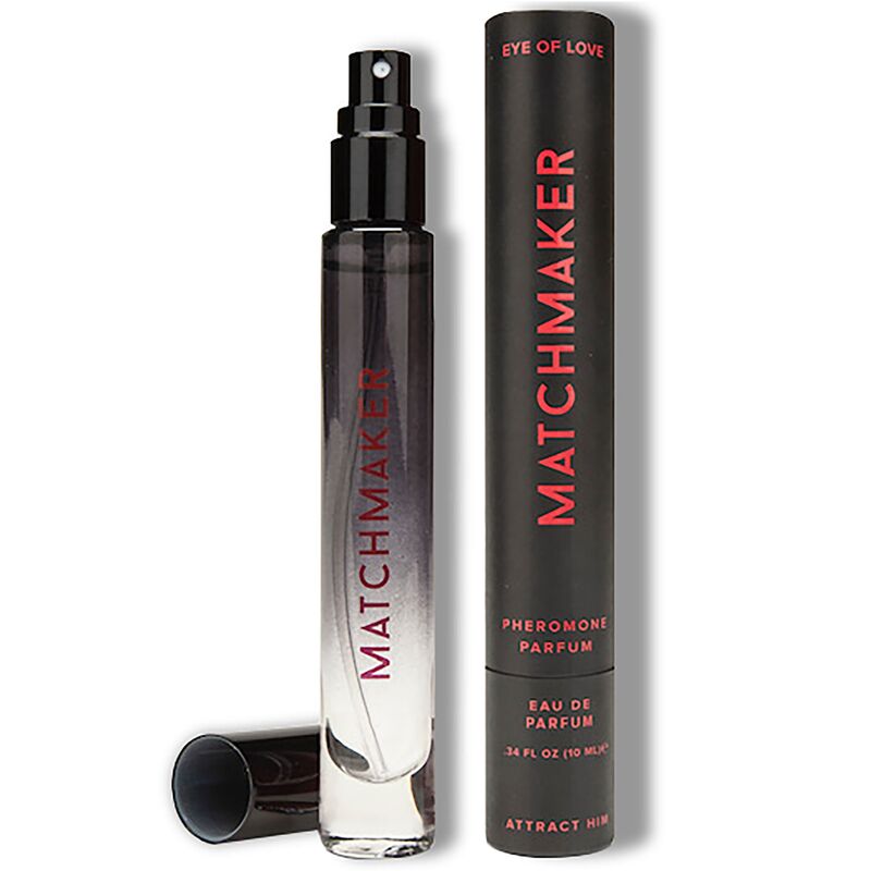 OLHO DE AMOR - MATCHMAKER BLACK DIAMOND LGBTQ PERFUME FEROMONES PARA ELE 10 ML - Sexshoptuga 