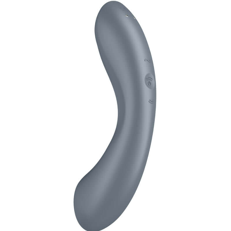 SATISFYER - CURVE TRINITY 1 AIR PULSE VIBRATION VERMELHO - Sexshoptuga  Sexshoptuga 