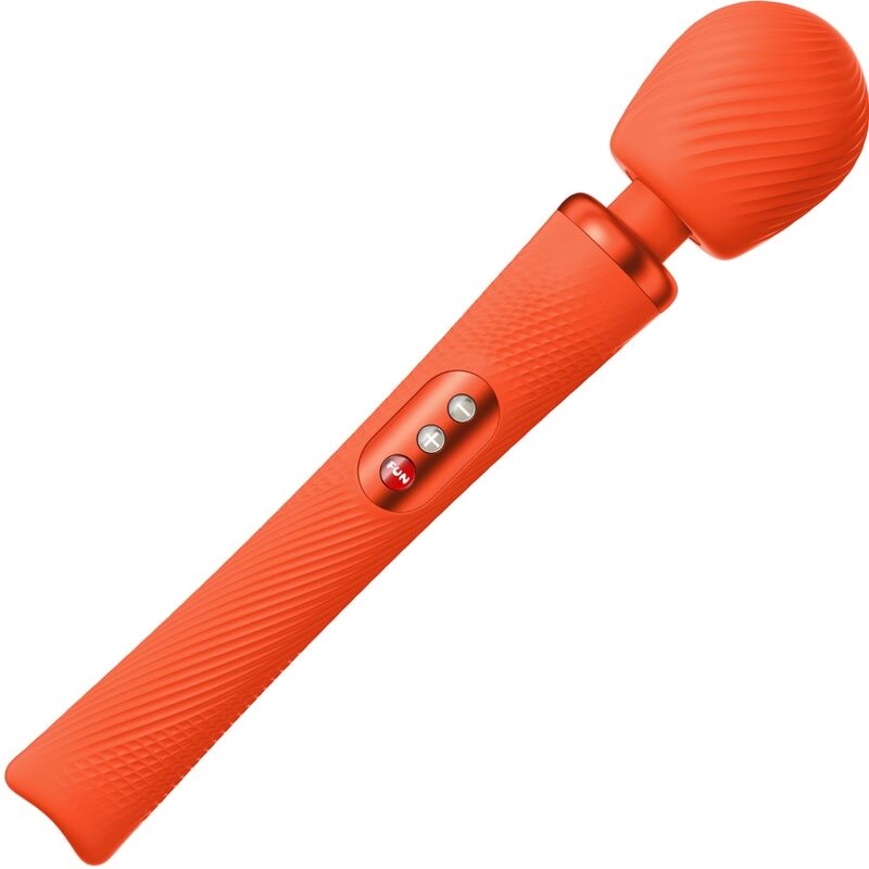 FUN FACTORY - VIM SILICONE RECARREGVEL VIBRANTE PESO RUMBLE WAND MIDNIGHT BLUE - Sexshoptuga  Sexshoptuga 