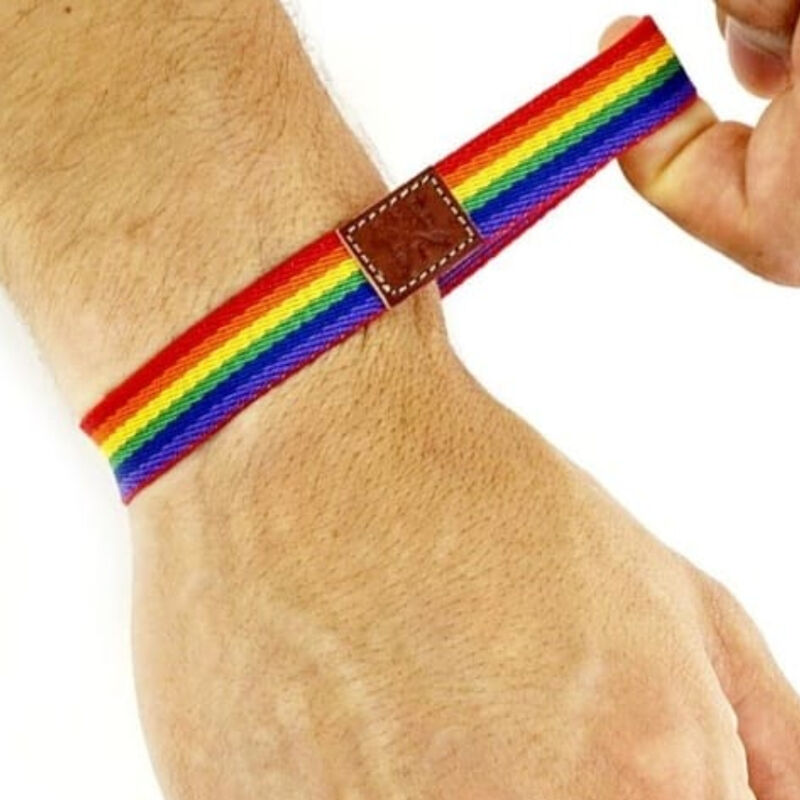 PRIDE - PULSEIRA DE BORRACHA PARA MENINO LUXURY PRIDE - Sexshoptuga 