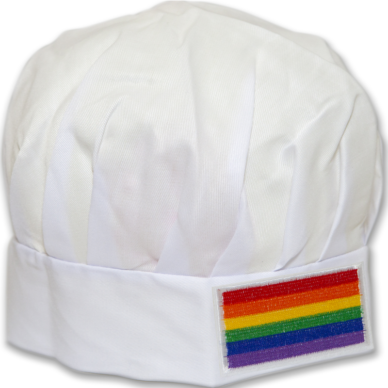 PRIDE - BANDEIRA LGBT COZINHA CHAPÉU COM BANDEIRA LGBT - Sexshoptuga 