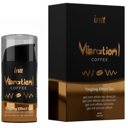 INTT MASSAGE & ORAL SEX - GEL DE MASSAGEM HOT EFFECT SABOR DE CAFÉ - Sexshoptuga 