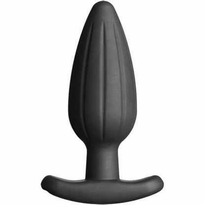 ELECTRASTIM - PLUG ANAL DE SILICONE PRETO ROCKER GRANDE - Sexshoptuga 