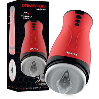 JAMYJOB - MASTURBADOR DE SUCO E VIBRAO DAMERON - Sexshoptuga 