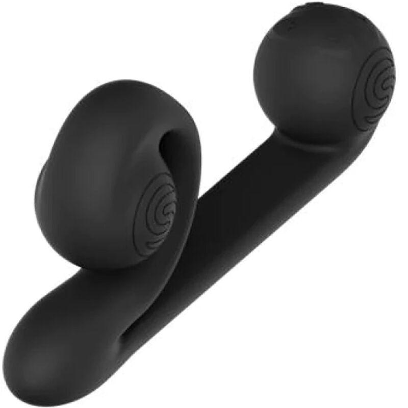 SNAIL VIBE - VIBRADOR MULTIAÇÃO PRETO - Sexshoptuga 