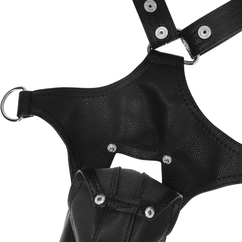 FETISH SUBMISSIVE ATTITUDE - ARNÊS JOCK STRAP DE COURO ECO MASCULINO - Sexshoptuga  Sexshoptuga 