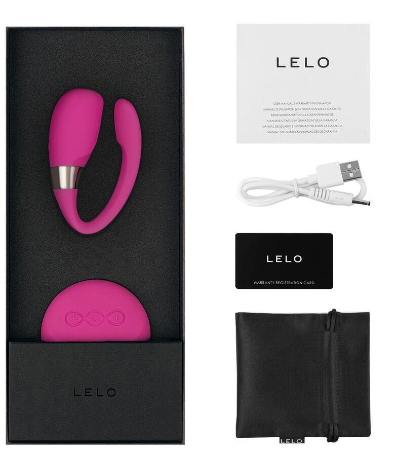 LELO - INSIGNIA TIANI 3 MASSAGEADOR CERISE - Sexshoptuga  Sexshoptuga 