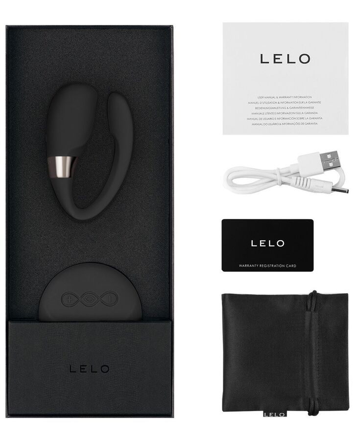 LELO - INSIGNIA TIANI 3 MASSAGEADOR PRETO - Sexshoptuga 