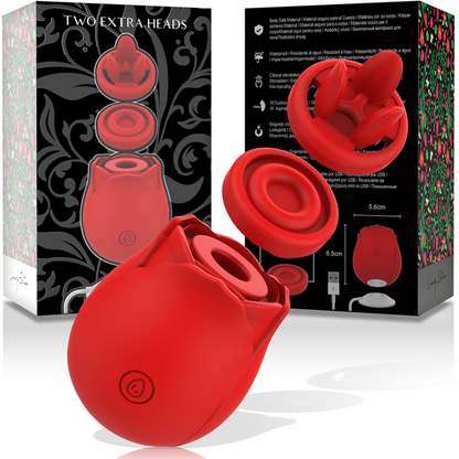 MIA - TWO HEADS CLITORAL STIMULATOR LUXURY EDITION - Sexshoptuga 