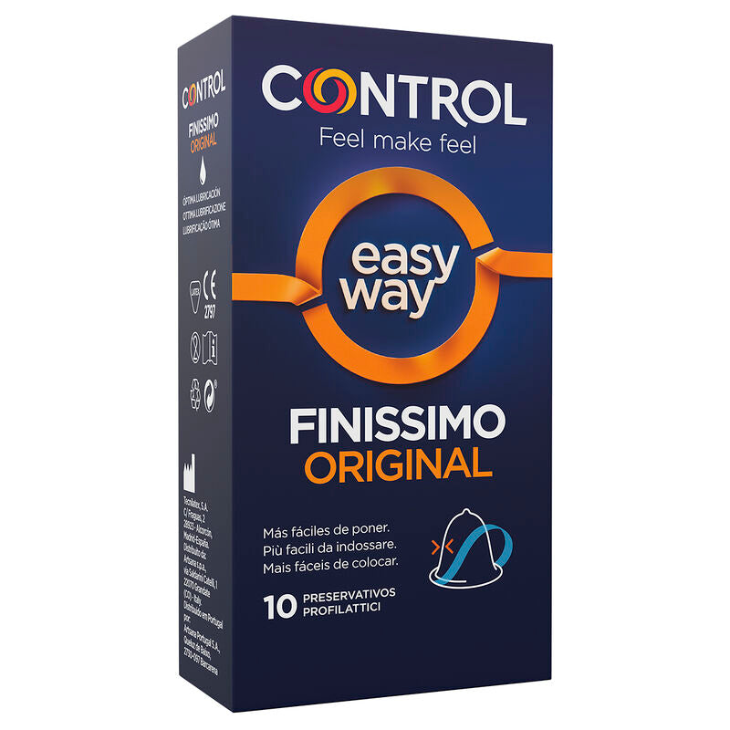 CONTROL - ADAPTA EASY WAY FINISSIMO 10 UNIDADES - Sexshoptuga  Sexshoptuga 