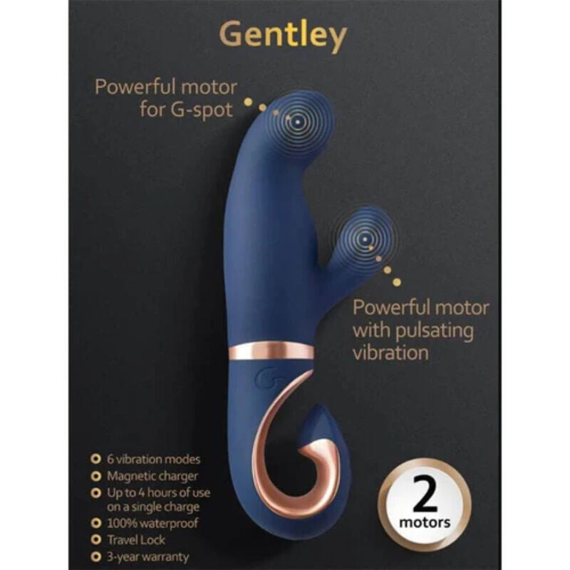 G-VIBE - GENTLEY G-SPOT VIBE CARIBE AZUL - Sexshoptuga  Sexshoptuga 