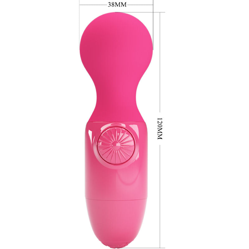 PRETTY LOVE - MINI MASSAGER PESSOAL MAGENTA - Sexshoptuga  Sexshoptuga 