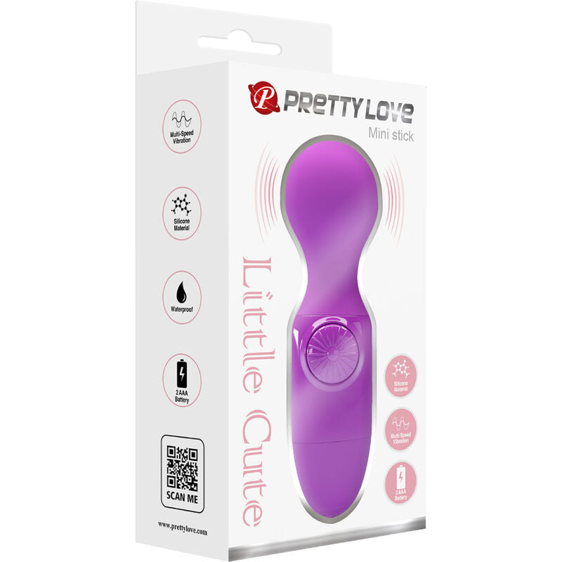 PRETTY LOVE - MINI MASSAGER PESSOAL ROXO - Sexshoptuga  Sexshoptuga 