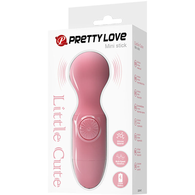 PRETTY LOVE - MINI MASSAGER PESSOAL ROSA - Sexshoptuga  Sexshoptuga 