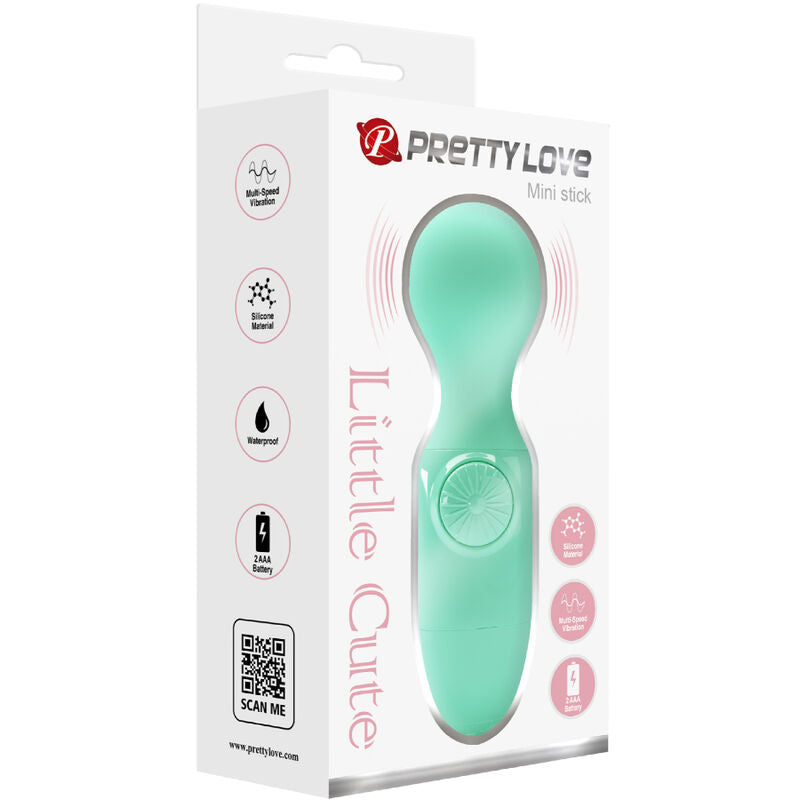 PRETTY LOVE - MINI MASSAGER PESSOAL VERDE - Sexshoptuga  Sexshoptuga 