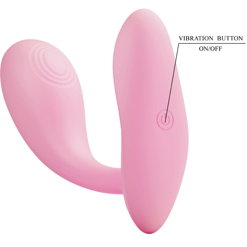 PRETTY LOVE - BAIRD G-SPOT 12 VIBRAÕES RECARREGVEL ROSA APLICATIVO - Sexshoptuga  Sexshoptuga 