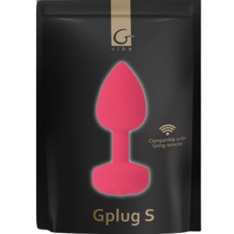 G-VIBE - VIBRADOR RECARREGVEL ANAL FUNTOYS GPLUG GRANDE NEON ROSA 3,9 CM - Sexshoptuga  Sexshoptuga 