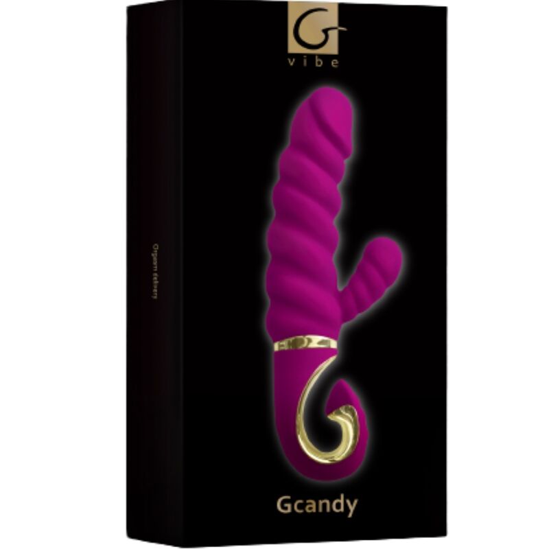 G-VIBE - BRINQUEDOS DIVERTIDOS COELHO VIBRADOR GCANDY SWEET RASPBERRY - Sexshoptuga 