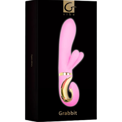 G-VIBE - VIBRADOR G-RABBIT ROSA RAMPANT BUNNY - Sexshoptuga 