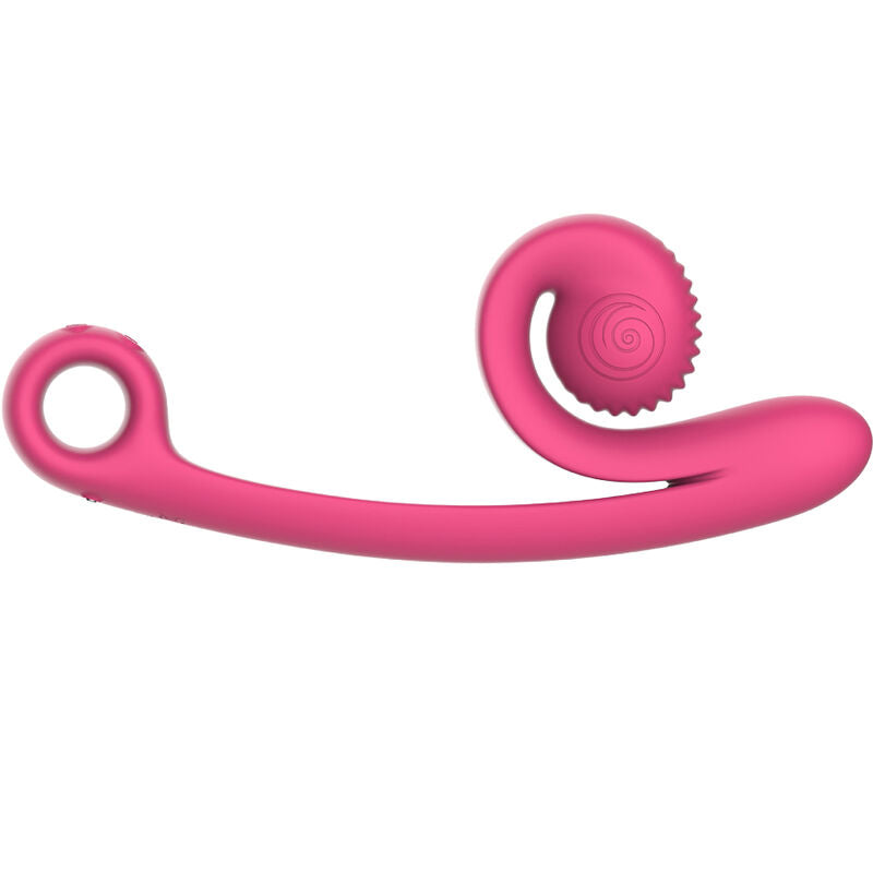 SNAIL VIBE - VIBRADOR CURVA CARACOL VIBE ROSA - Sexshoptuga 