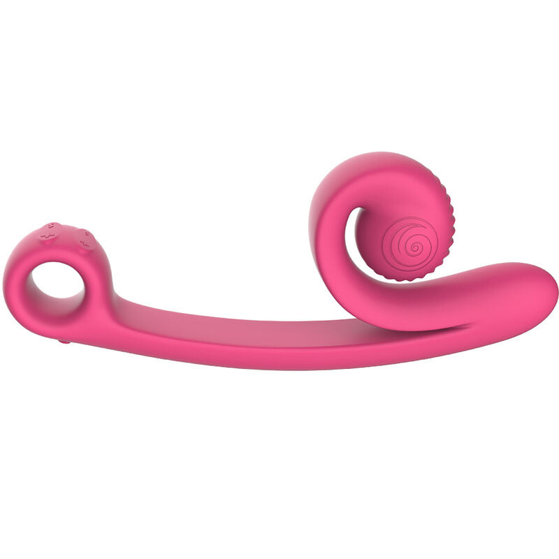 SNAIL VIBE - VIBRADOR CURVA CARACOL VIBE ROSA - Sexshoptuga 