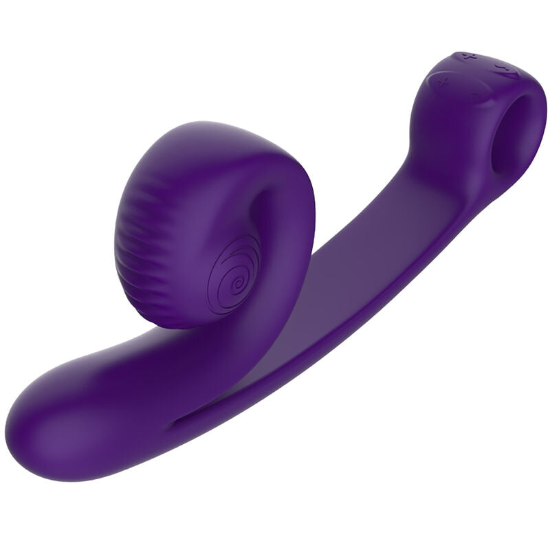 SNAIL VIBE - VIBRADOR CURVA CARACOL VIBE ROSA - Sexshoptuga 