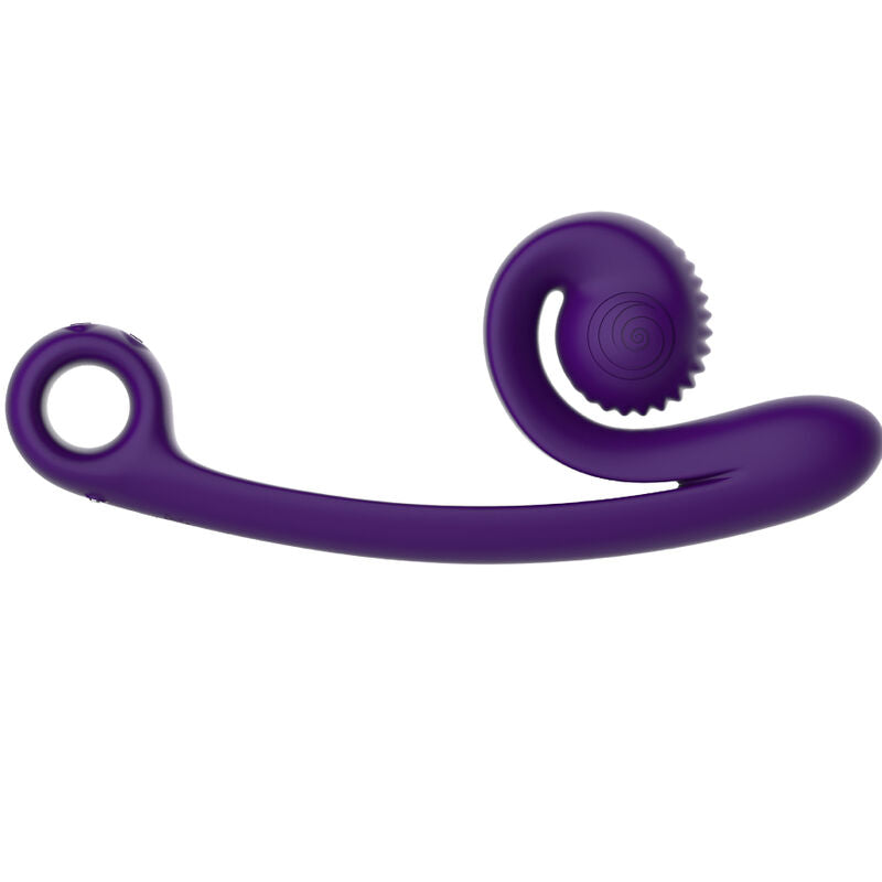 SNAIL VIBE - VIBRADOR CURVA CARACOL VIBE ROSA - Sexshoptuga 