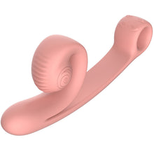 SNAIL VIBE - VIBRADOR CURVA CARACOL VIBE ROSA - Sexshoptuga  Sexshoptuga 