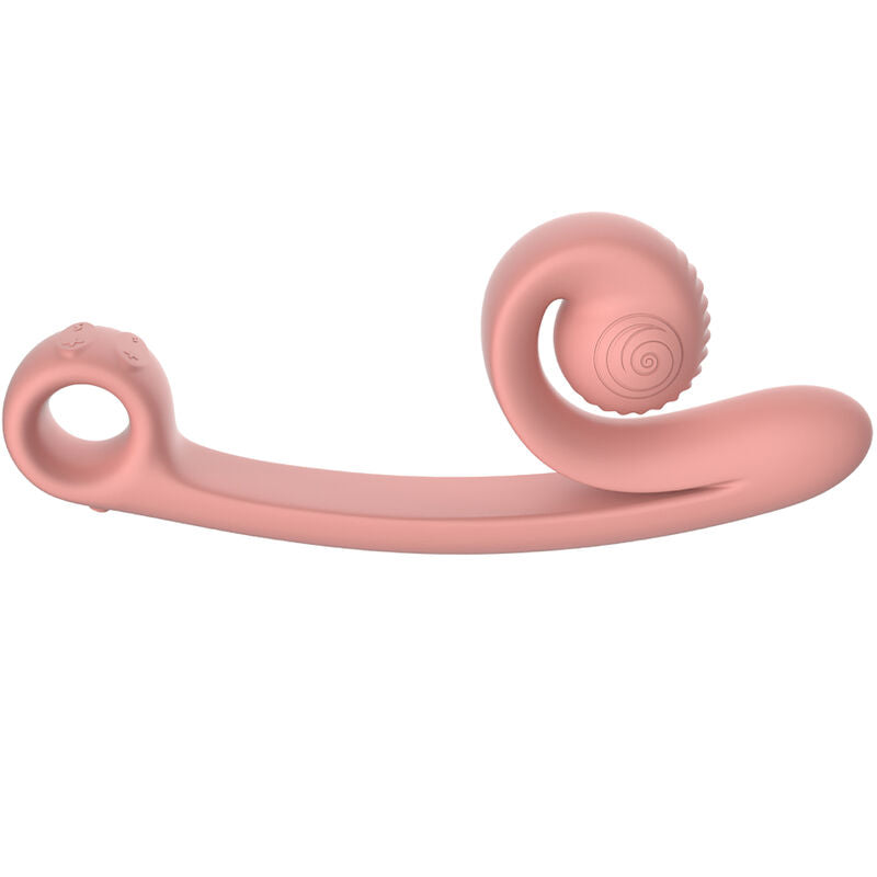 SNAIL VIBE - VIBRADOR CURVA CARACOL VIBE ROSA - Sexshoptuga 