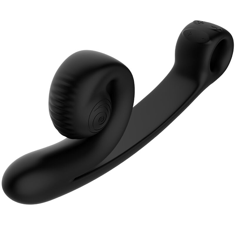 SNAIL VIBE - VIBRADOR CURVA PRETO - Sexshoptuga 