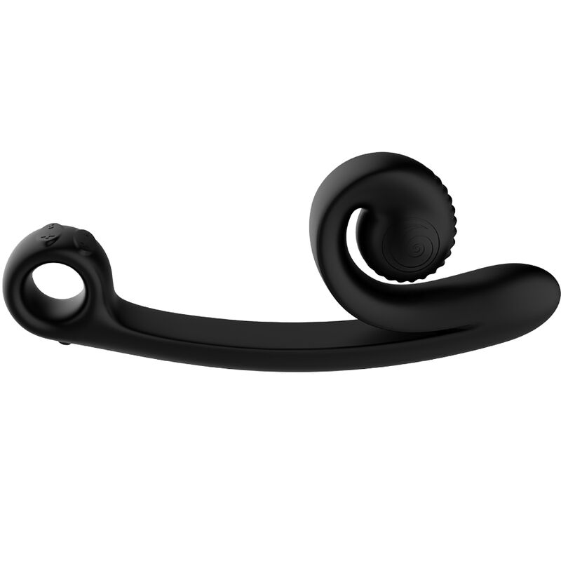 SNAIL VIBE - VIBRADOR CURVA PRETO - Sexshoptuga 