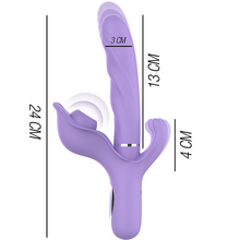 INTENSE - BILLIE MULTIFUNO VIBRADOR RECARREGVEL SUCO E PULSAO ROXO - Sexshoptuga  Sexshoptuga 