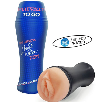 PRIVATE - MASTURBADOR WET KITTEN AUTO LUBE TO GO - Sexshoptuga 