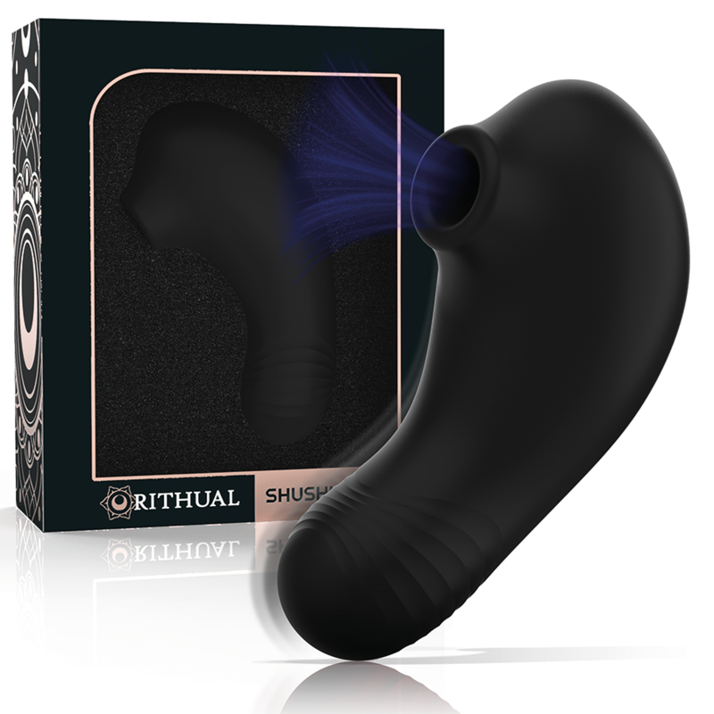 RITHUAL - ESTIMULADOR DE CLITÓRIS DE BOLSO SHUSHU PRO 2 PODEROSOS MOTORES A JATO - Sexshoptuga  Sexshoptuga 