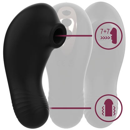 RITHUAL - ESTIMULADOR DE CLITÓRIS DE BOLSO SHUSHU PRO 2 PODEROSOS MOTORES A JATO - Sexshoptuga 