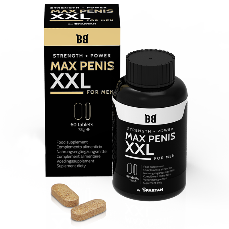 BLACK BULL - MAX PENIS XXL FORA + POTÊNCIA PARA HOMENS 60 COMPRIMIDOS - Sexshoptuga Sexshoptuga 