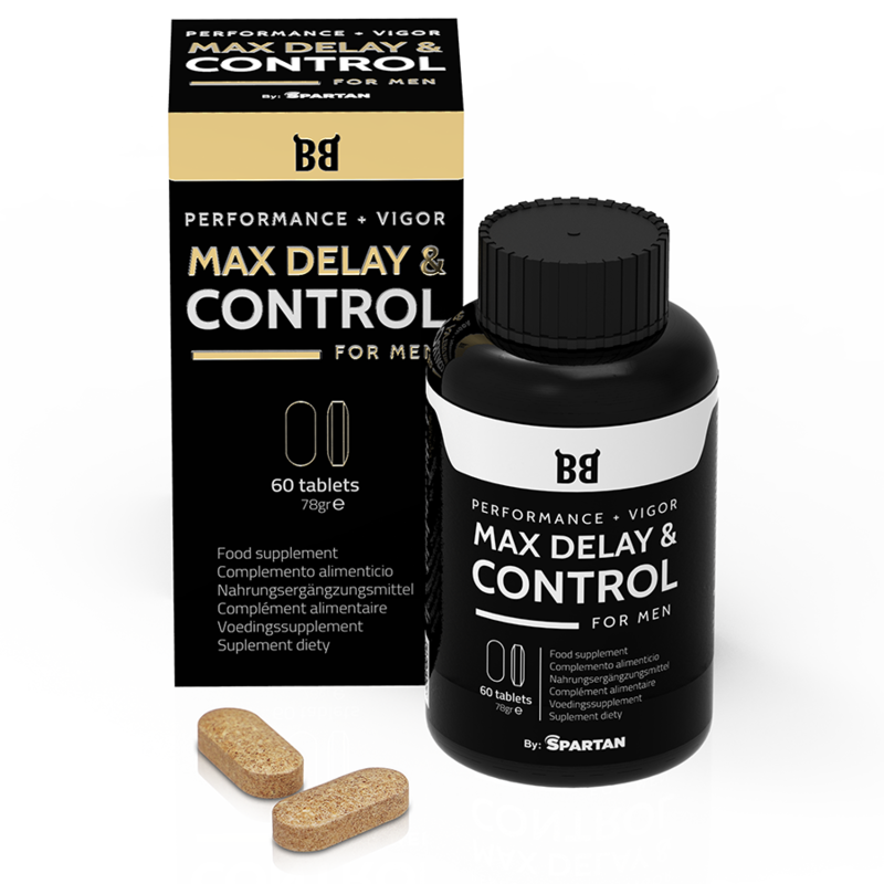 BLACK BULL - MAX DELAY & CONTROL MXIMO DESEMPENHO PARA HOMENS 60 CÁPSULAS - Sexshoptuga Sexshoptuga 