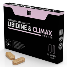 BLACK BULL - LIBIDINE & CLIMAX AUMENTA L BIDO PARA MULHERES 10 CÁPSULAS - Sexshoptuga