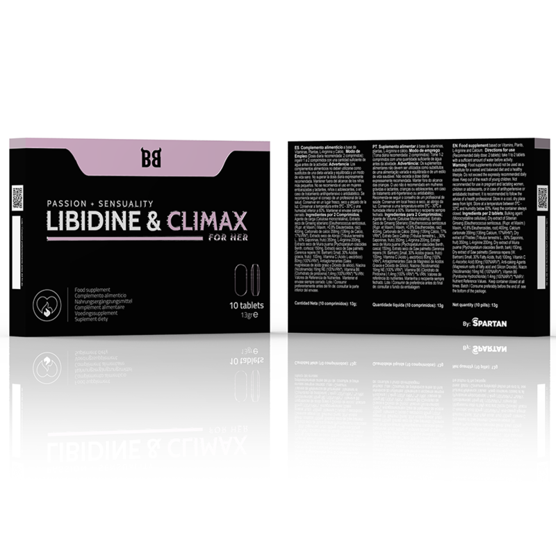 BLACK BULL - LIBIDINE & CLIMAX AUMENTA L BIDO PARA MULHERES 10 CÁPSULAS - Sexshoptuga Sexshoptuga 