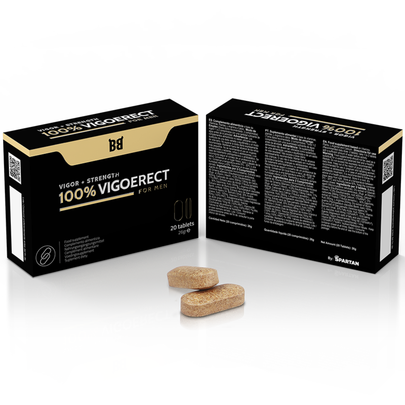 BLACK BULL - 100% VIGOERECT VIGOR + FORÇA PARA HOMENS 20 COMPRIMIDOS - Sexshoptuga Sexshoptuga 