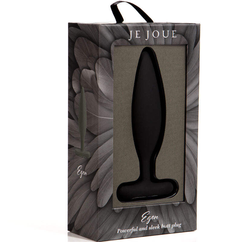 JE JOUE - VIBRADOR ANAL EGON PLUG PRETO - Sexshoptuga  Sexshoptuga 