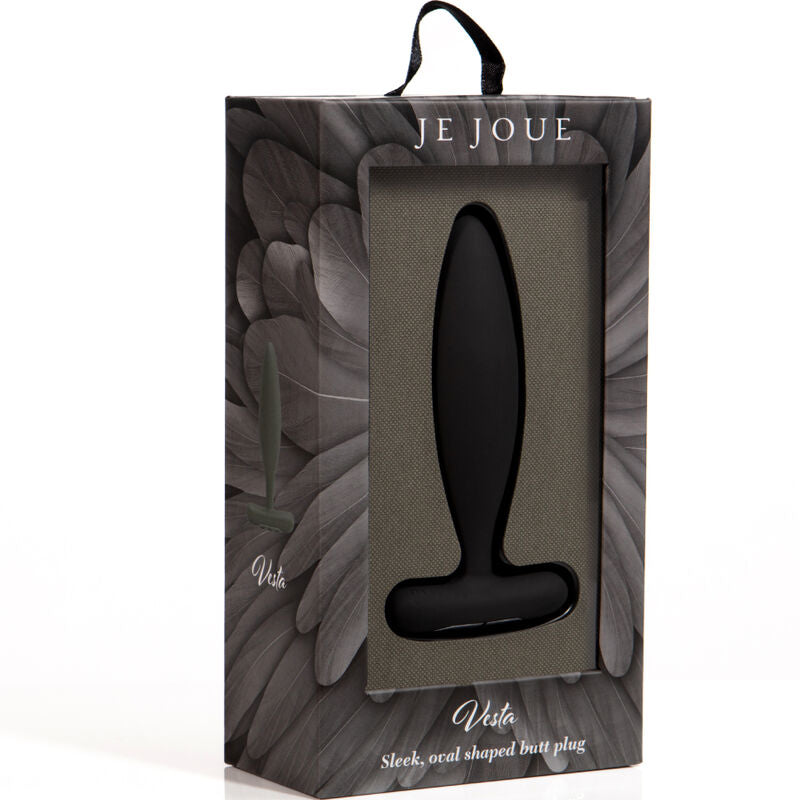 JE JOUE - VIBRADOR VESTA ANAL PLUG PRETO - Sexshoptuga  Sexshoptuga 