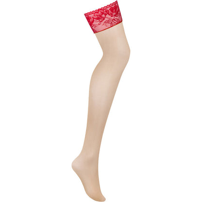 OBSESSIVE - CALZE LACELOVE ROSSE XS/S - Sexshoptuga 