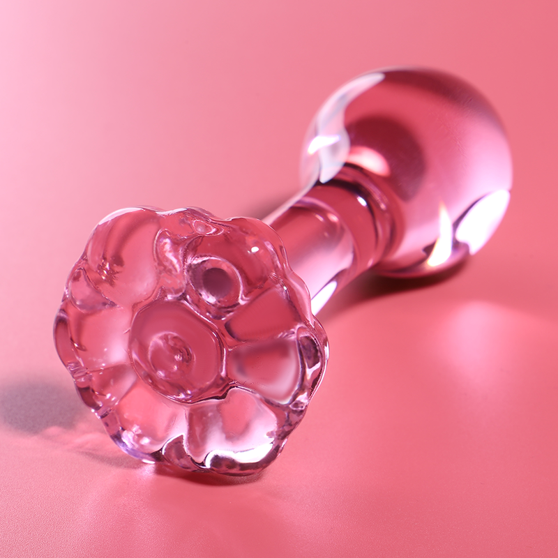 NEBULA SERIES BY IBIZA - MODELO 2 ANAL PLUG VIDRO BOROSILICADO TRANSPARENTE 11 CM -O- 3.5 CM - Sexshoptuga  Sexshoptuga 