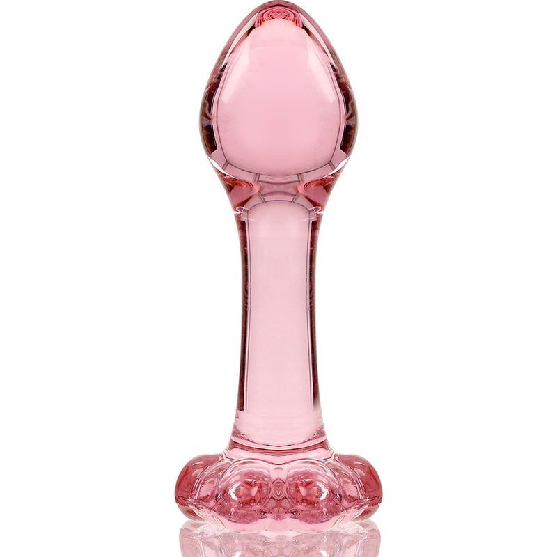 NEBULA SERIES BY IBIZA - MODELO 2 ANAL PLUG VIDRO BOROSILICADO TRANSPARENTE 11 CM -O- 3.5 CM - Sexshoptuga  Sexshoptuga 