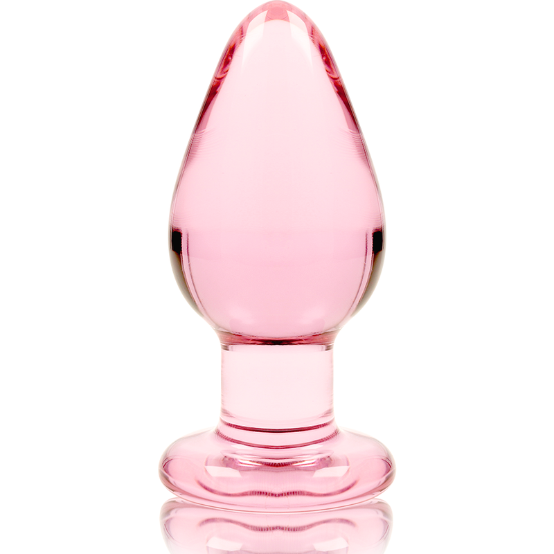 NEBULA SERIES BY IBIZA - MODELO 3 ANAL PLUG VIDRO BOROSILICADO TRANSPARENTE 11 CM -O- 5 CM - Sexshoptuga  Sexshoptuga 