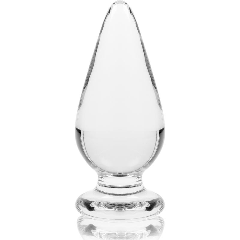 NEBULA SERIES BY IBIZA - MODELO 4 ANAL PLUG VIDRO BOROSILICADO TRANSPARENTE 11 CM -O- 5 CM Sexshoptuga 