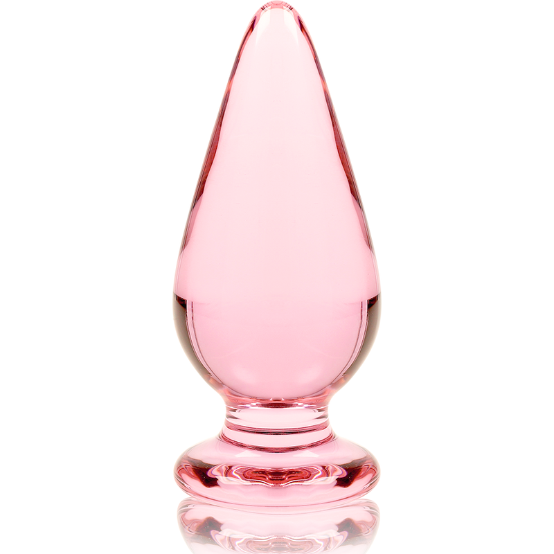 NEBULA SERIES BY IBIZA - MODELO 4 ANAL PLUG VIDRO BOROSILICADO TRANSPARENTE 11 CM -O- 5 CM Sexshoptuga 