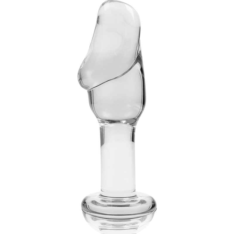 NEBULA SERIES BY IBIZA - MODELO 6 ANAL PLUG VIDRO BOROSILICADO TRANSPARENTE 12.5 CM -O- 4 CM - Sexshoptuga  Sexshoptuga 